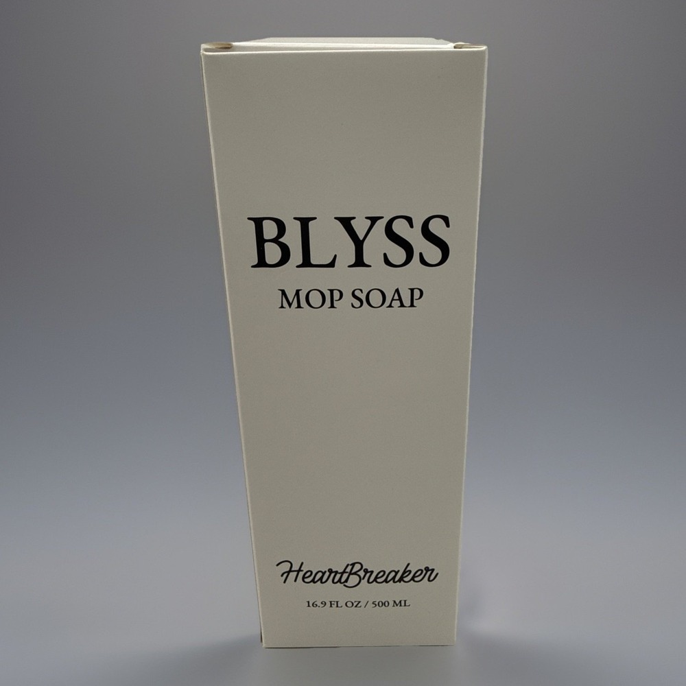 Blyss Mop Soap Heart Breaker 16.9 Fl Oz Exp. 2029 NEW